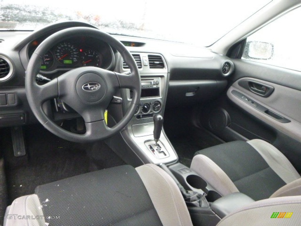 2006 Impreza 2.5i Sedan - Steel Gray Metallic / Anthracite Black photo #10