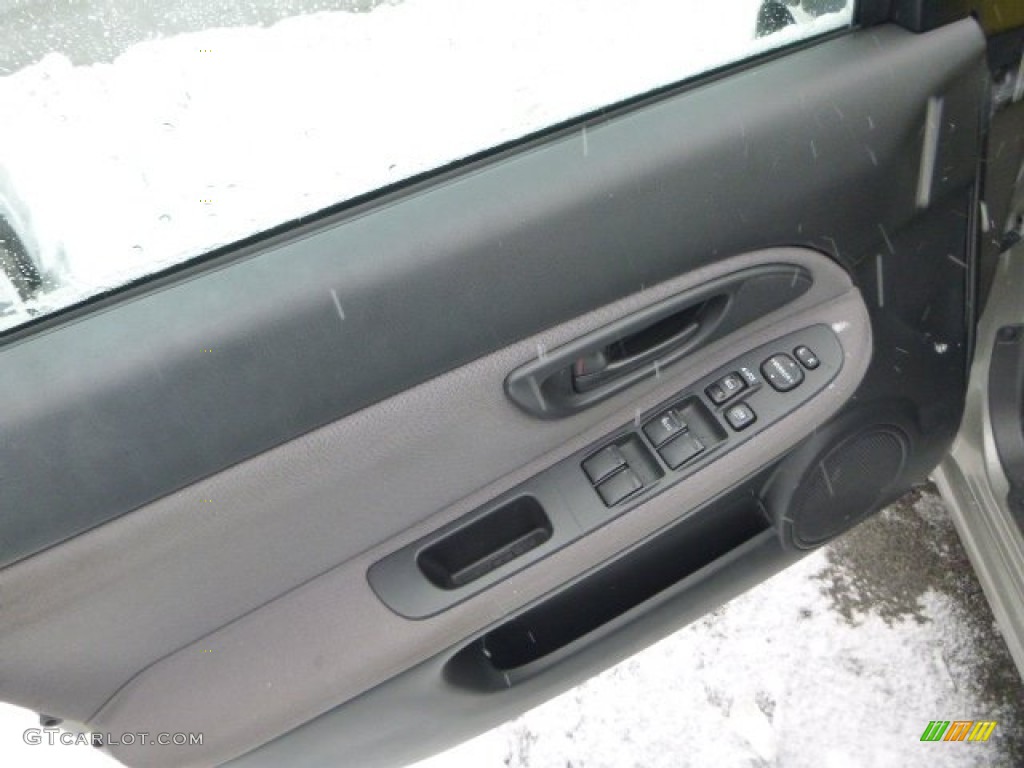 2006 Impreza 2.5i Sedan - Steel Gray Metallic / Anthracite Black photo #11