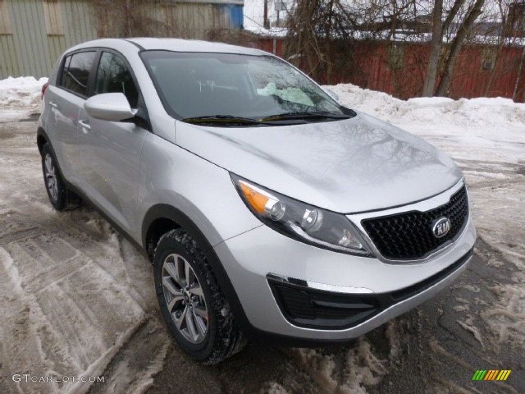 Bright Silver 2014 Kia Sportage LX Exterior Photo #90581353