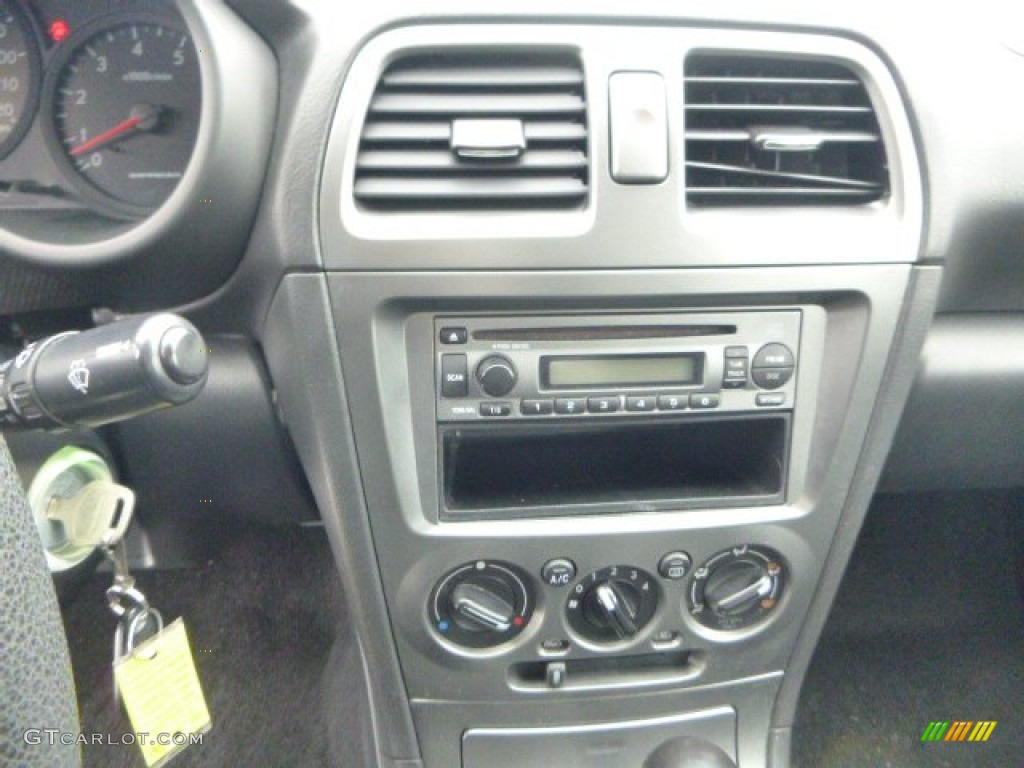 2006 Impreza 2.5i Sedan - Steel Gray Metallic / Anthracite Black photo #13