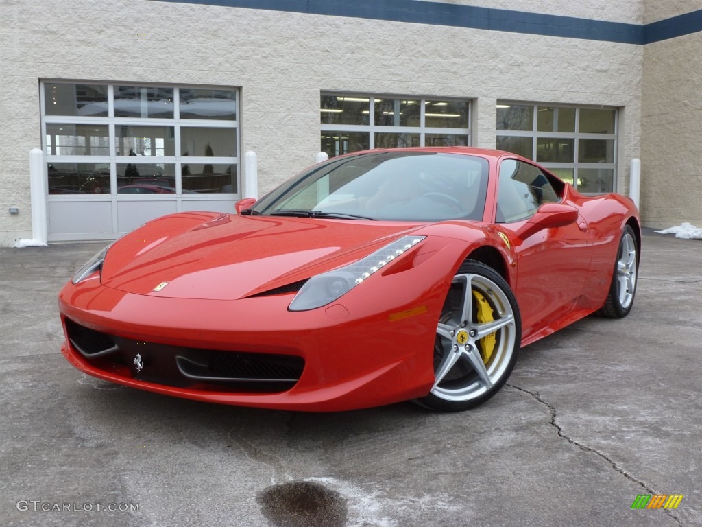Rosso Corsa 2013 Ferrari 458 Italia Exterior Photo #90581684