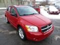 2011 Inferno Red Crystal Pearl Dodge Caliber Mainstreet  photo #2