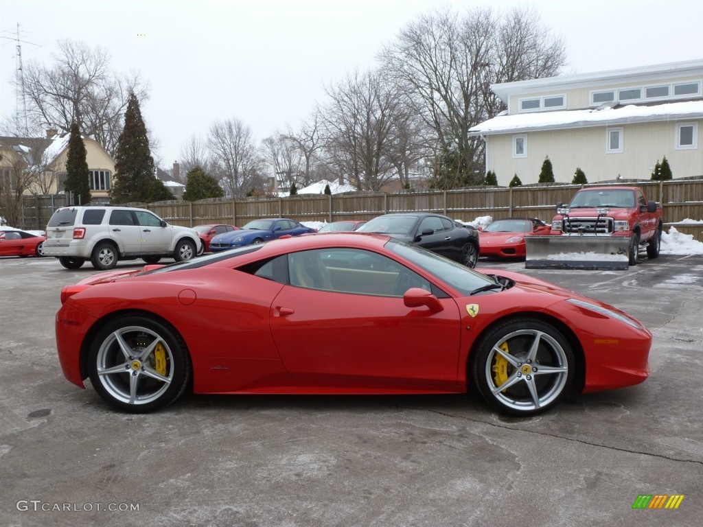 Rosso Corsa 2013 Ferrari 458 Italia Exterior Photo #90581863