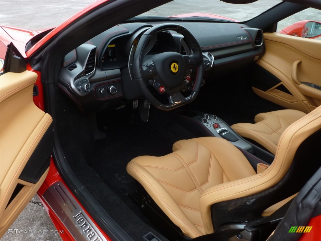 Beige Interior 2013 Ferrari 458 Italia Photo #90582067
