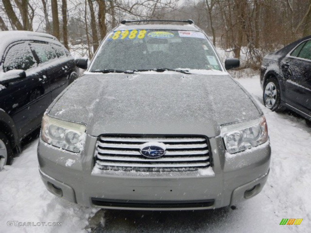 2006 Forester 2.5 X - Steel Gray Metallic / Graphite Gray photo #6