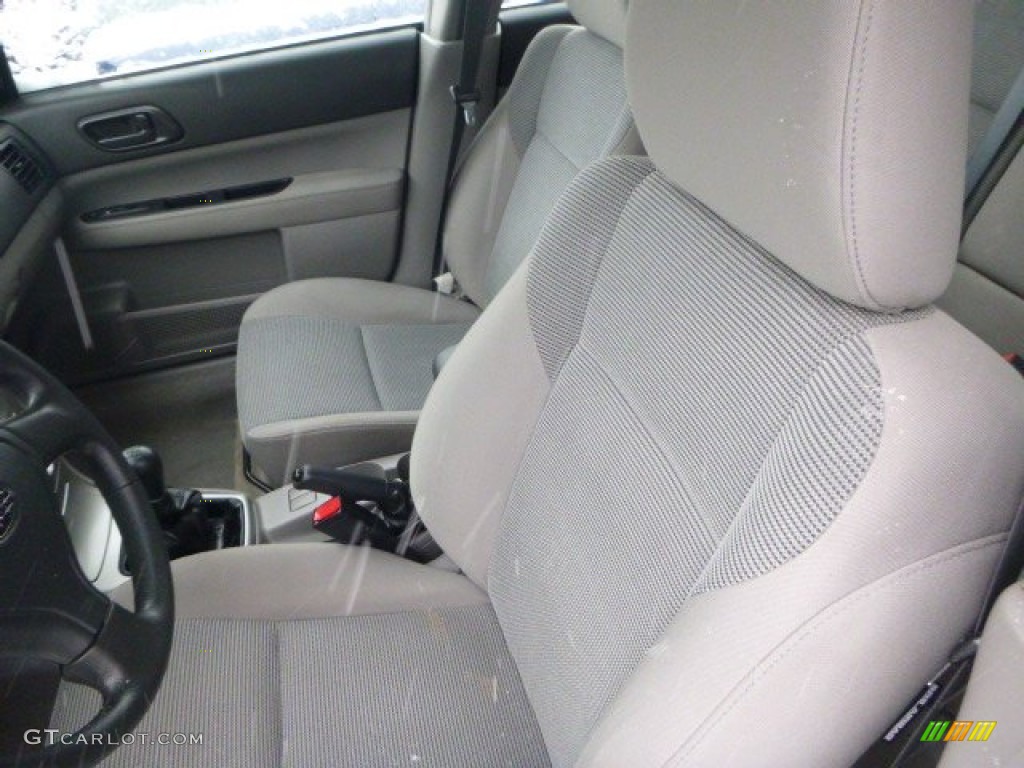 2006 Forester 2.5 X - Steel Gray Metallic / Graphite Gray photo #8