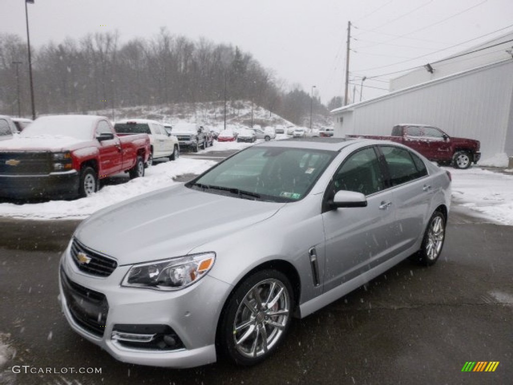 Silver Ice Metallic 2014 Chevrolet SS Sedan Exterior Photo #90583234