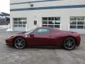 Rosso Rubino (Dark Red Metallic) 2012 Ferrari 458 Italia Exterior