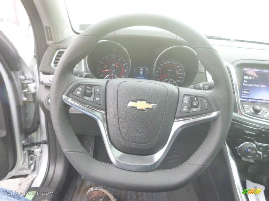 2014 Chevrolet SS Sedan Jet Black Steering Wheel Photo #90583711