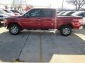 2014 Ruby Red Ford F150 Lariat SuperCrew 4x4  photo #3