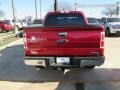 2014 Ruby Red Ford F150 Lariat SuperCrew 4x4  photo #4