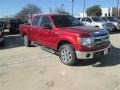 2014 Ruby Red Ford F150 XLT SuperCrew  photo #10