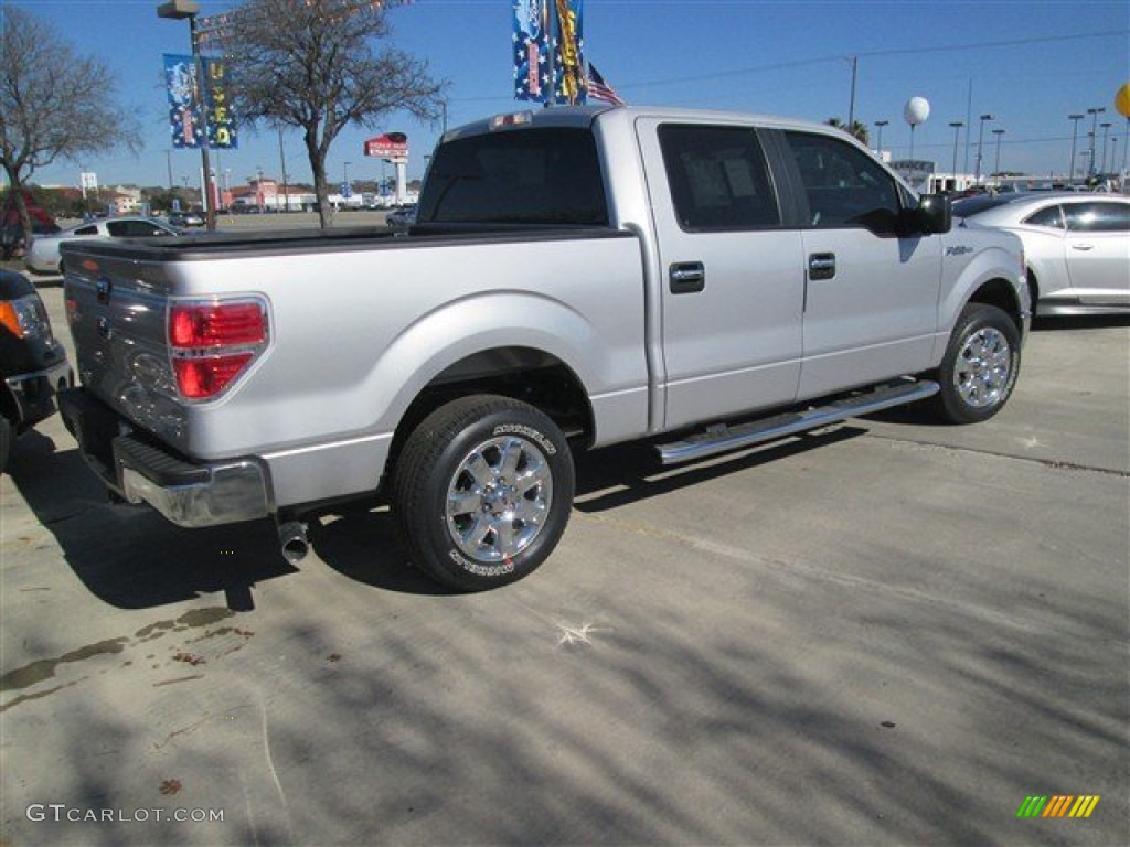 2014 F150 XLT SuperCrew - Ingot Silver / Steel Grey photo #6