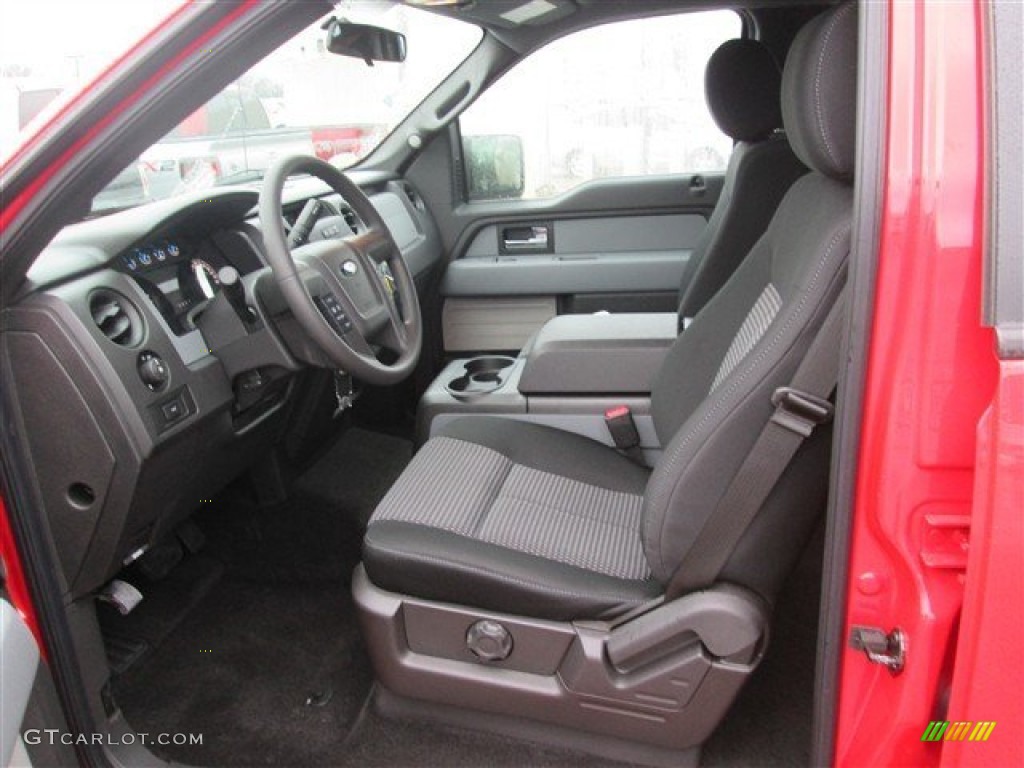 2014 F150 STX SuperCrew - Race Red / Black photo #9