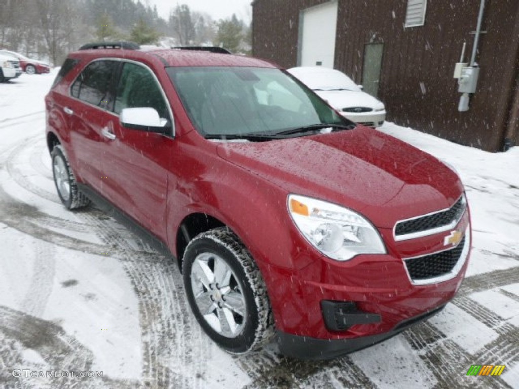 Crystal Red Tintcoat 2014 Chevrolet Equinox LT AWD Exterior Photo #90586027