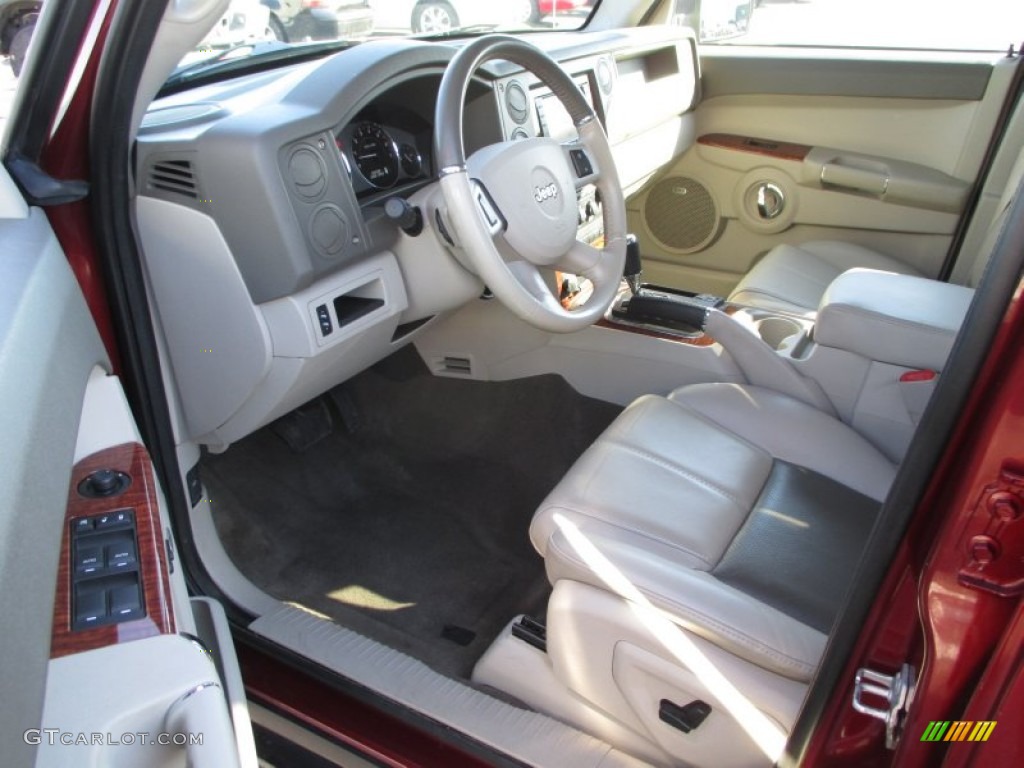 2008 Commander Limited 4x4 - Red Rock Crystal Pearl / Dark Khaki/Light Graystone photo #7