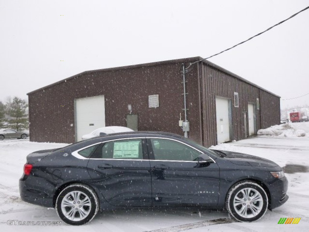 2014 Impala LT - Blue Ray Metallic / Jet Black photo #4