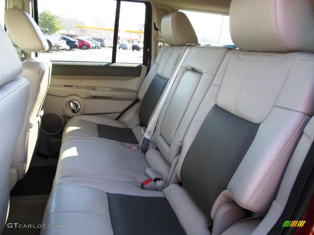 2008 Commander Limited 4x4 - Red Rock Crystal Pearl / Dark Khaki/Light Graystone photo #26