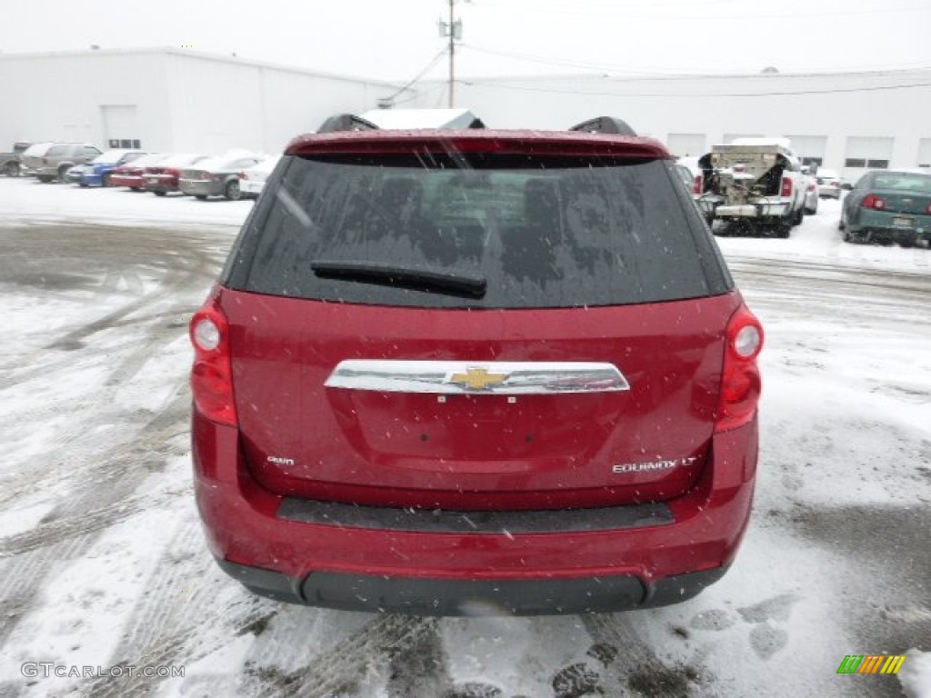 2014 Equinox LT AWD - Crystal Red Tintcoat / Jet Black photo #6