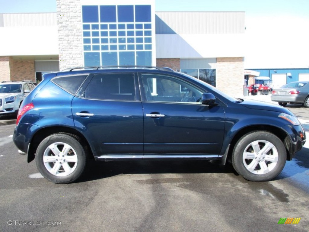 2007 Murano SL AWD - Midnight Blue Pearl / Cafe Latte photo #1