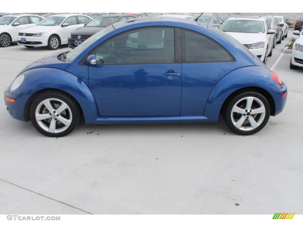 Laser Blue 2007 Volkswagen New Beetle 2.5 Coupe Exterior Photo #90590065