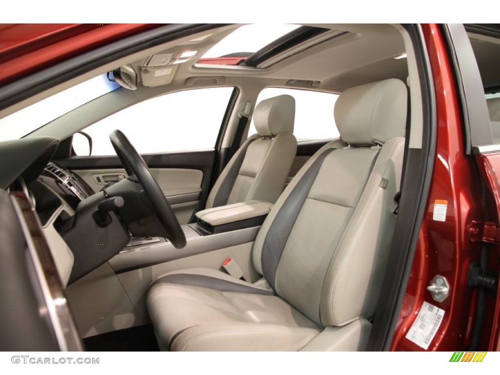 Sand Interior 2010 Mazda CX-9 Grand Touring AWD Photo #90591766