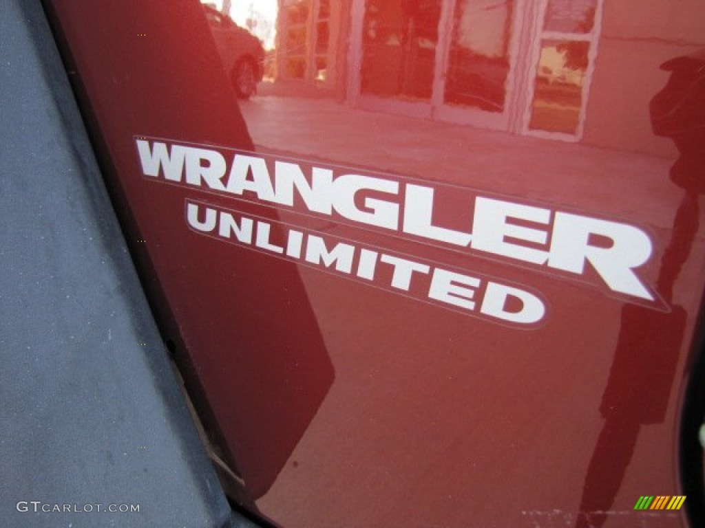 2009 Wrangler Unlimited Rubicon 4x4 - Red Rock Crystal Pearl / Dark Slate Gray/Medium Slate Gray photo #24