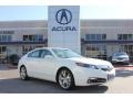 Bellanova White Pearl 2014 Acura TL Advance SH-AWD