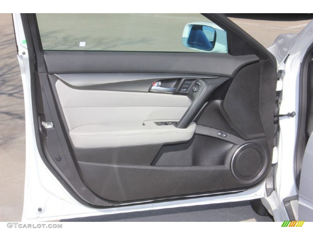 2014 Acura TL Technology SH-AWD Graystone Door Panel Photo #90592822