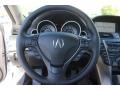 2014 Acura TL Graystone Interior Steering Wheel Photo