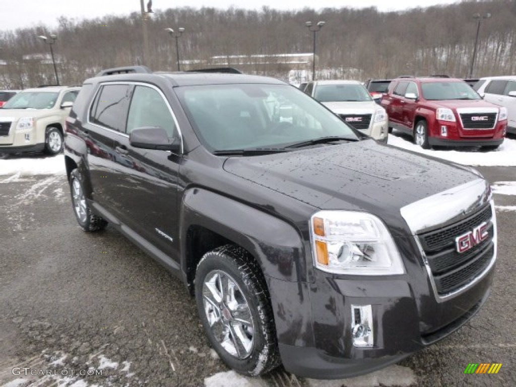 Iridium Metallic 2014 GMC Terrain SLT AWD Exterior Photo #90594809