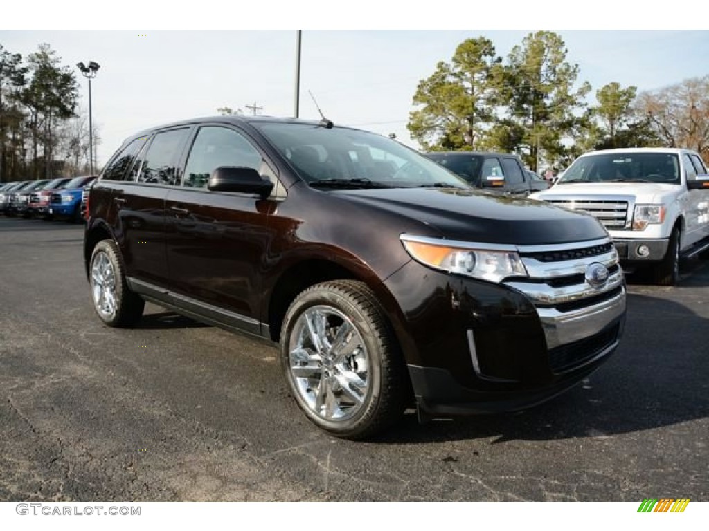 Kodiak Brown 2014 Ford Edge SEL Exterior Photo #90594815