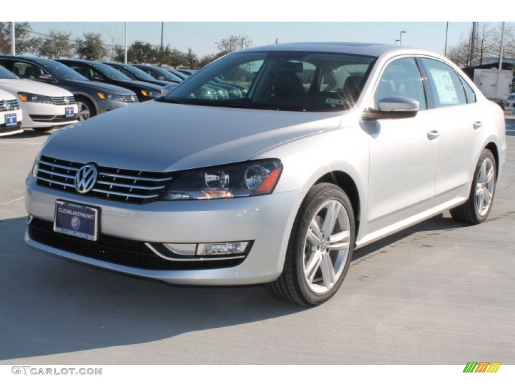 2014 Passat 1.8T SEL Premium - Reflex Silver Metallic / Titan Black photo #3