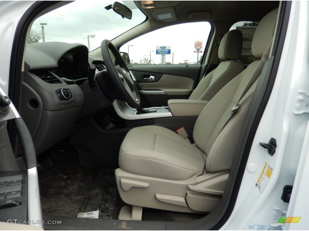 2014 Ford Edge SE EcoBoost Front Seat Photo #90596508