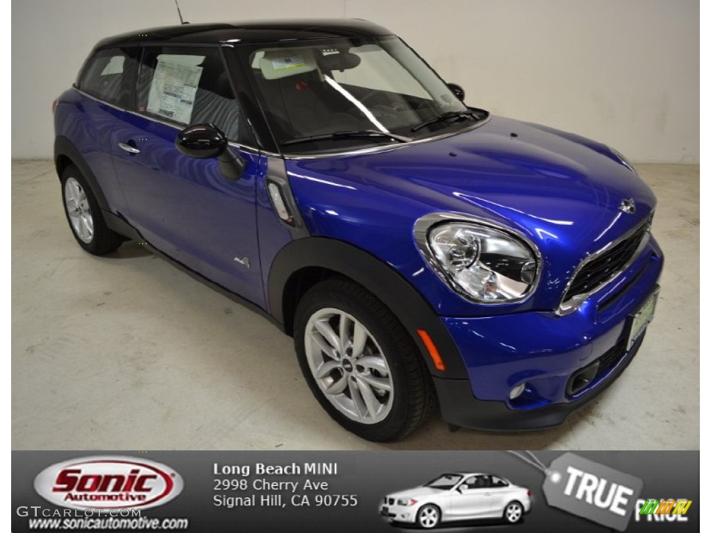 2014 Cooper S Paceman All4 AWD - Starlight Blue Metallic / Carbon Black photo #1