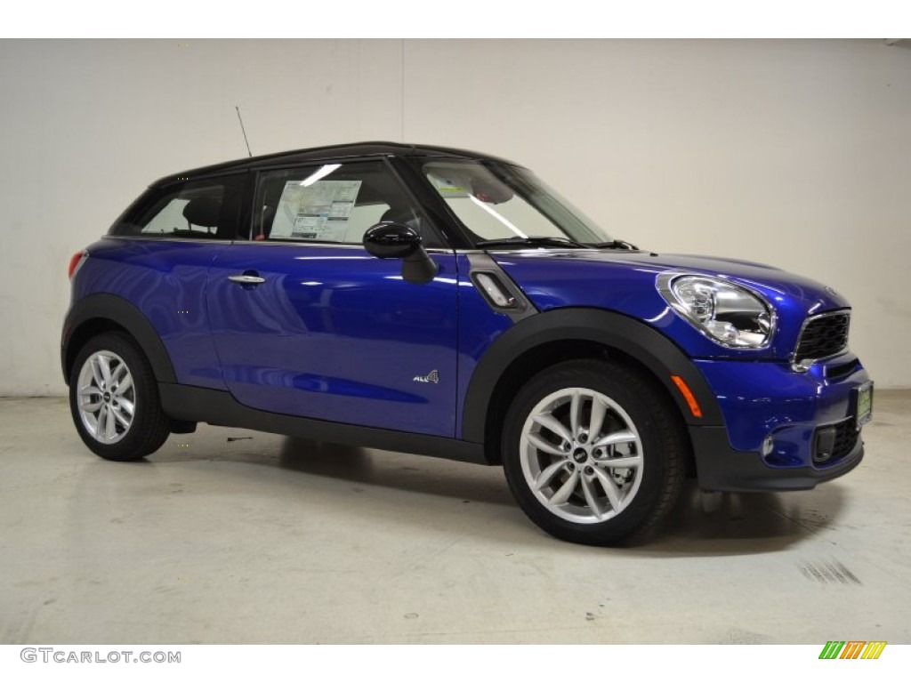 2014 Cooper S Paceman All4 AWD - Starlight Blue Metallic / Carbon Black photo #2