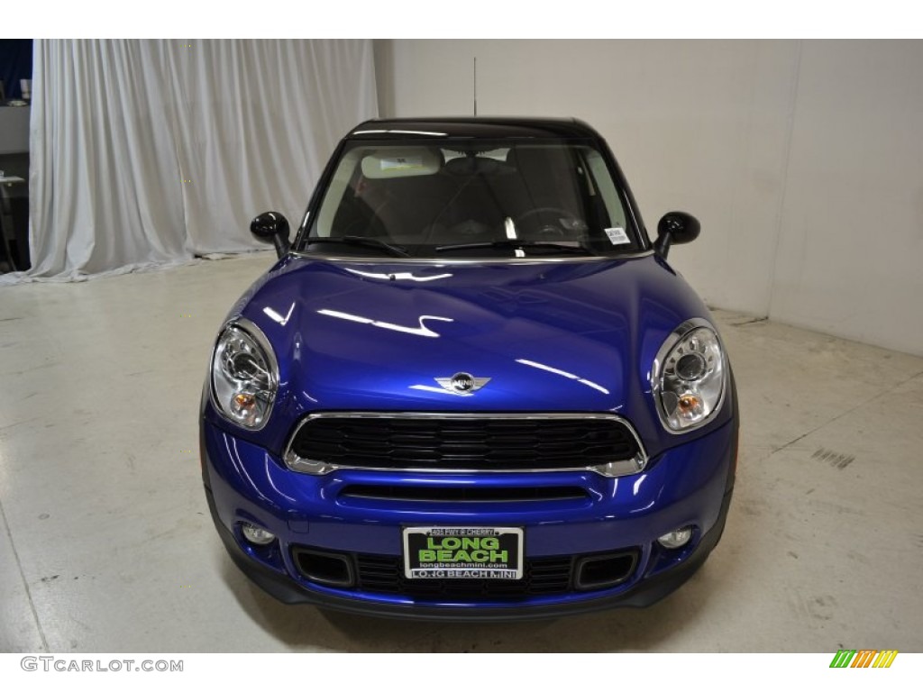 2014 Cooper S Paceman All4 AWD - Starlight Blue Metallic / Carbon Black photo #4