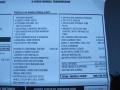 2012 Chevrolet Corvette Centennial Edition Z06 Window Sticker