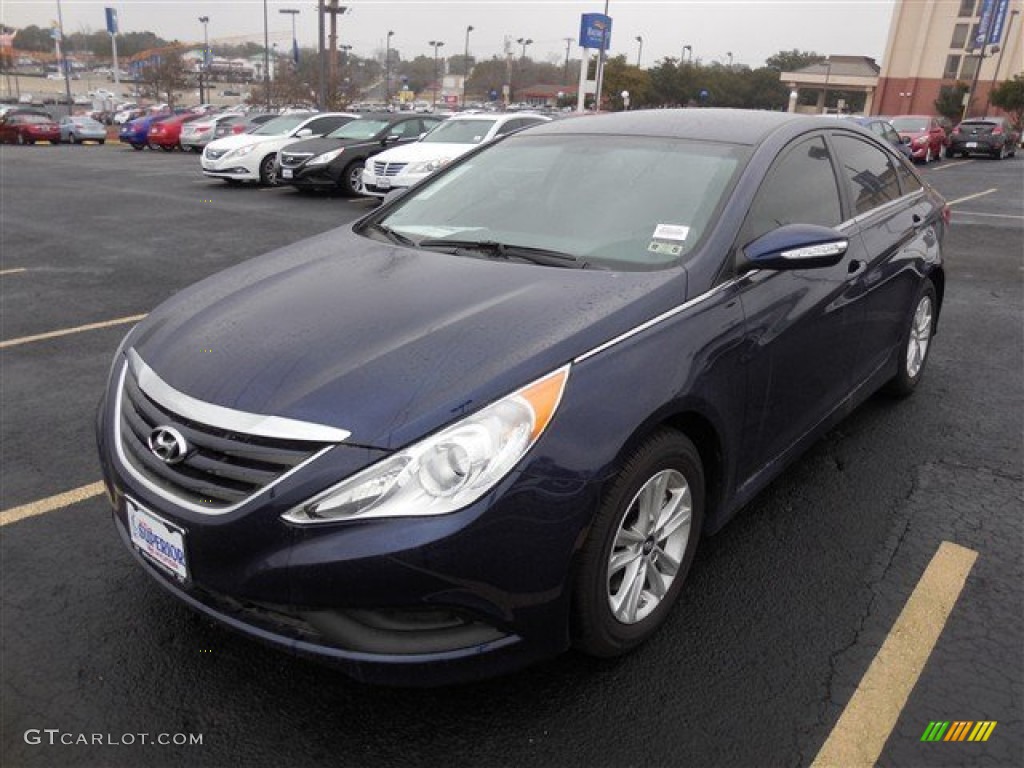 2014 Sonata GLS - Indigo Blue Pearl / Gray photo #1