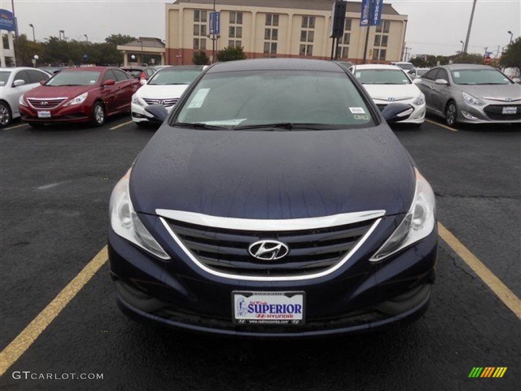 2014 Sonata GLS - Indigo Blue Pearl / Gray photo #2