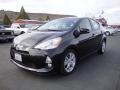 2012 Black Sand Pearl Toyota Prius c Hybrid Four  photo #3