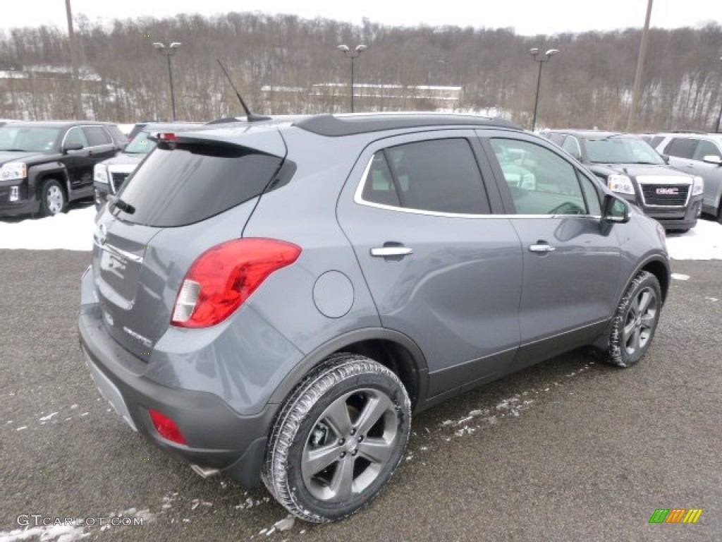 Satin Steel Gray Metallic 2014 Buick Encore Leather AWD Exterior Photo #90600592