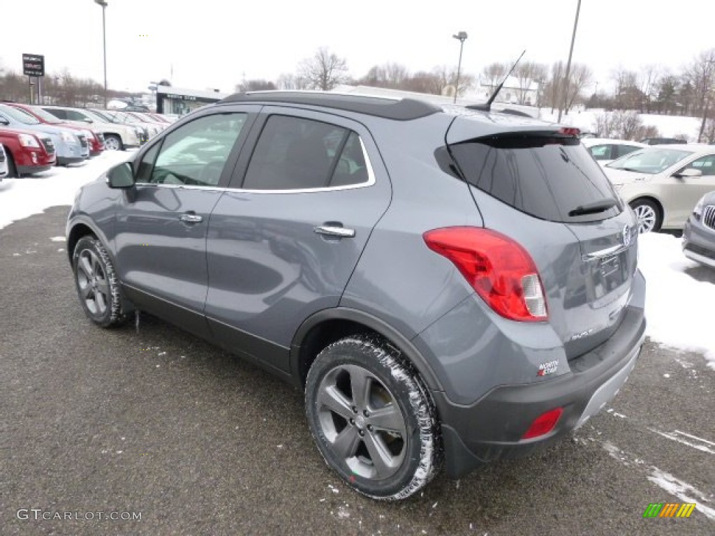 Satin Steel Gray Metallic 2014 Buick Encore Leather AWD Exterior Photo #90600638