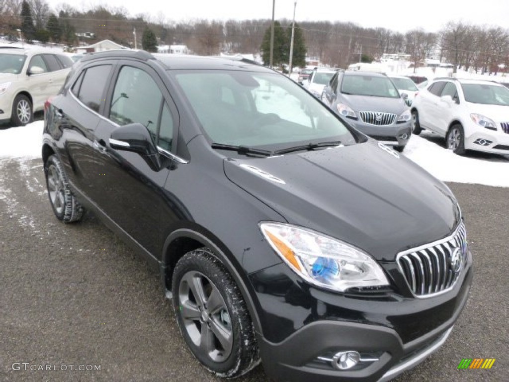 Carbon Black Metallic 2014 Buick Encore Convenience AWD Exterior Photo #90601421