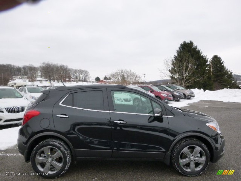 Carbon Black Metallic 2014 Buick Encore Convenience AWD Exterior Photo #90601445