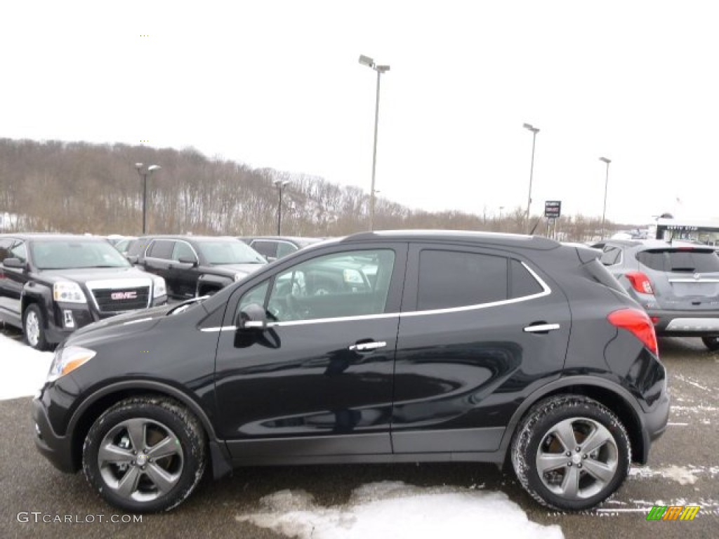 Carbon Black Metallic 2014 Buick Encore Convenience AWD Exterior Photo #90601529