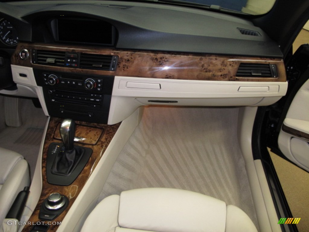 2008 3 Series 335i Convertible - Black Sapphire Metallic / Cream Beige photo #22