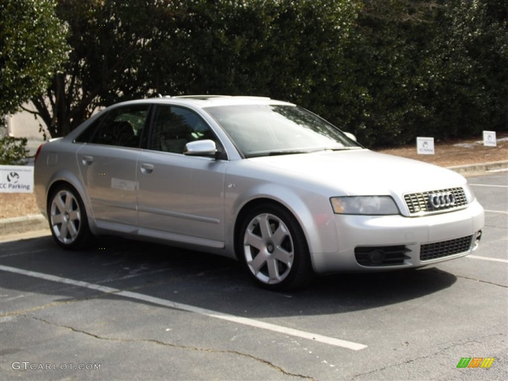 2005 S4 4.2 quattro Sedan - Light Silver Metallic / Ebony photo #23