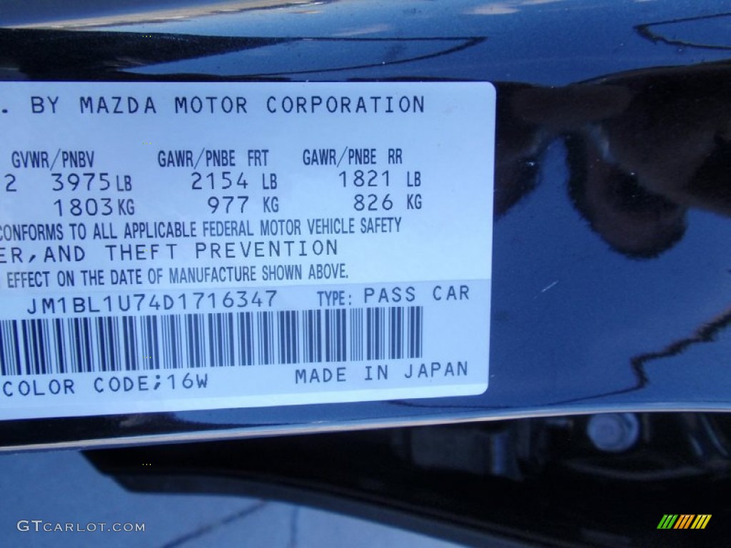 2012 Toyota Matrix S Color Code Photos