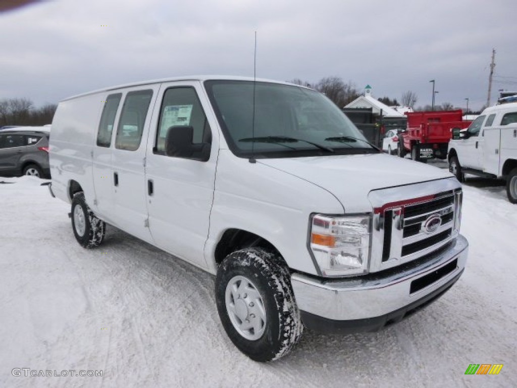Oxford White 2014 Ford E-Series Van E350 Cargo Van Exterior Photo #90602942